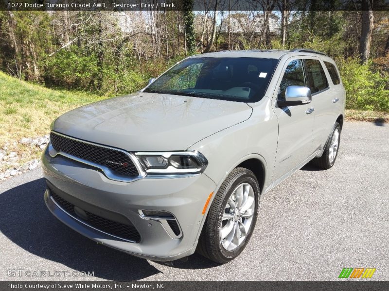 Destroyer Gray / Black 2022 Dodge Durango Citadel AWD