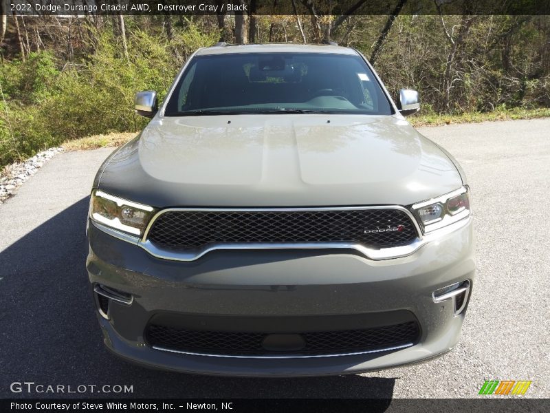 Destroyer Gray / Black 2022 Dodge Durango Citadel AWD