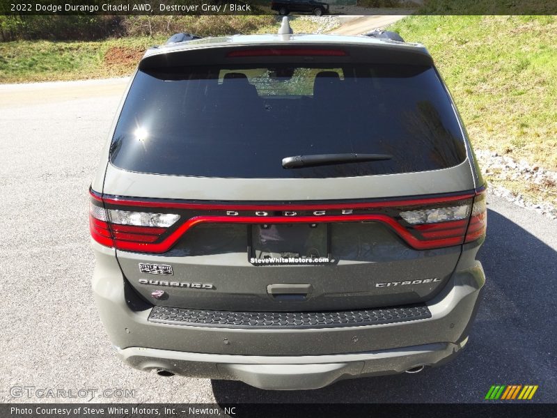 Destroyer Gray / Black 2022 Dodge Durango Citadel AWD