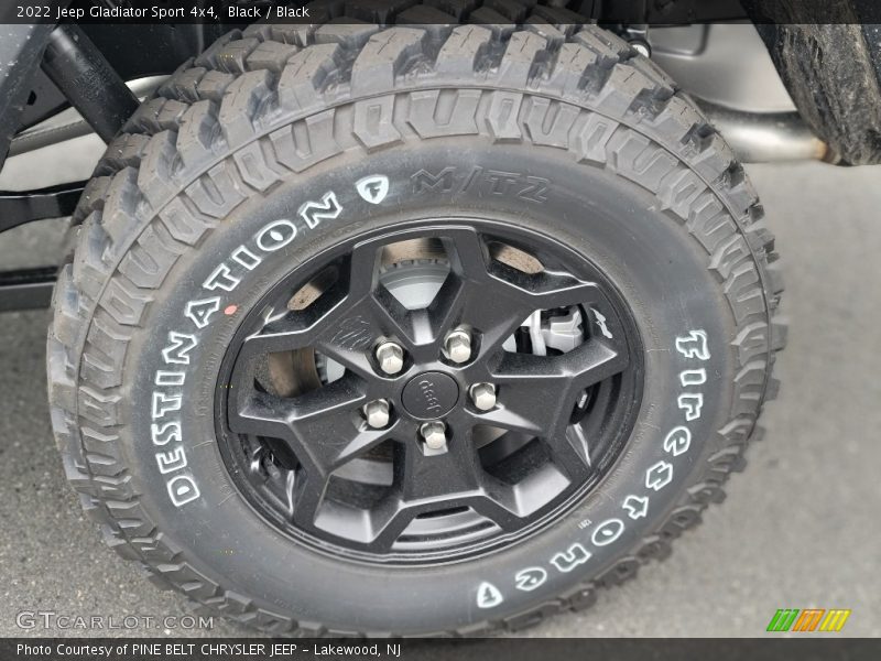 Black / Black 2022 Jeep Gladiator Sport 4x4