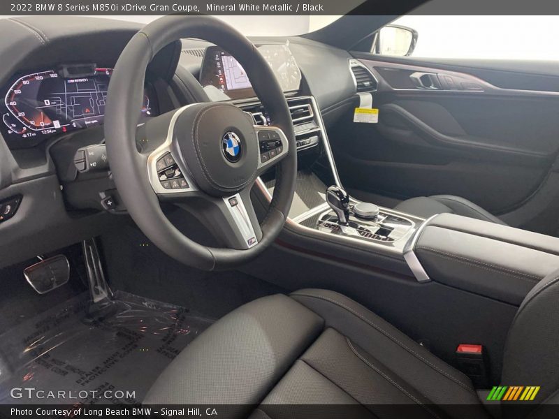  2022 8 Series M850i xDrive Gran Coupe Black Interior