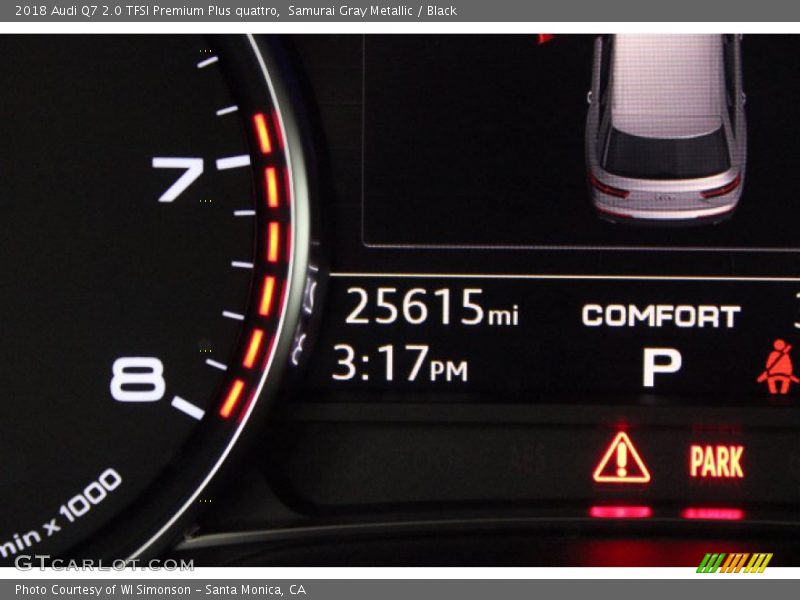 Samurai Gray Metallic / Black 2018 Audi Q7 2.0 TFSI Premium Plus quattro