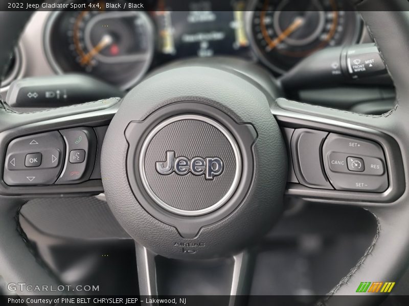 Black / Black 2022 Jeep Gladiator Sport 4x4