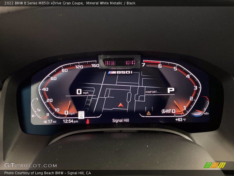  2022 8 Series M850i xDrive Gran Coupe M850i xDrive Gran Coupe Gauges