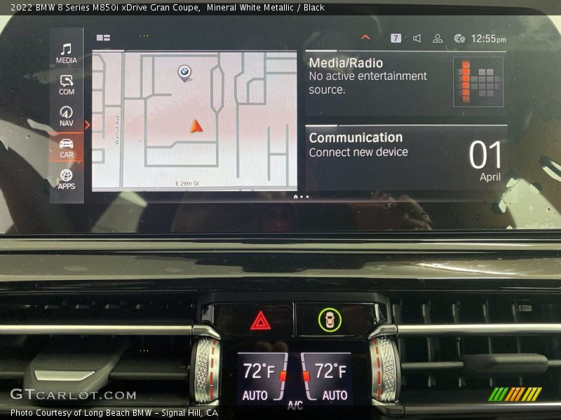 Navigation of 2022 8 Series M850i xDrive Gran Coupe