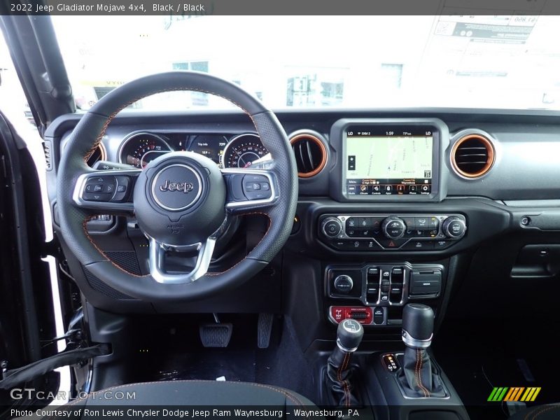 Black / Black 2022 Jeep Gladiator Mojave 4x4