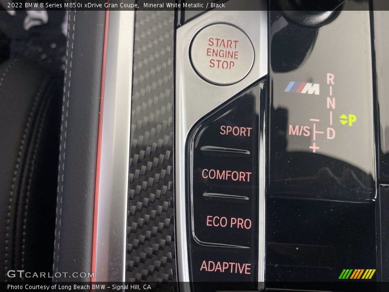 Controls of 2022 8 Series M850i xDrive Gran Coupe