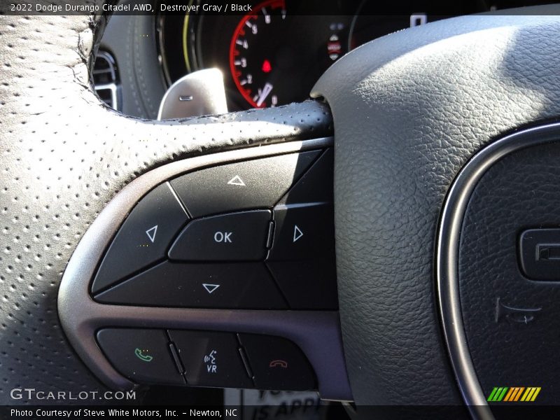  2022 Durango Citadel AWD Steering Wheel