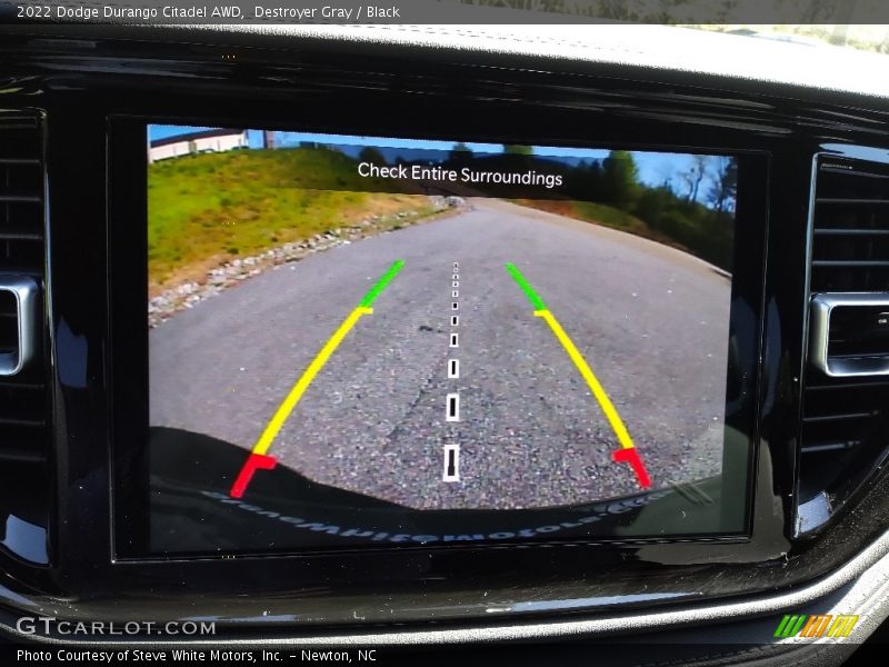 Navigation of 2022 Durango Citadel AWD