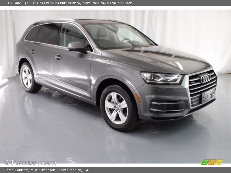 Samurai Gray Metallic / Black 2018 Audi Q7 2.0 TFSI Premium Plus quattro