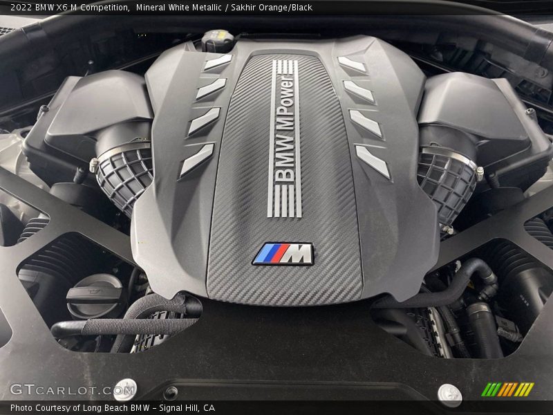  2022 X6 M Competition Engine - 4.4 Liter M TwinPower Turbocharged DOHC 32-Valve V8