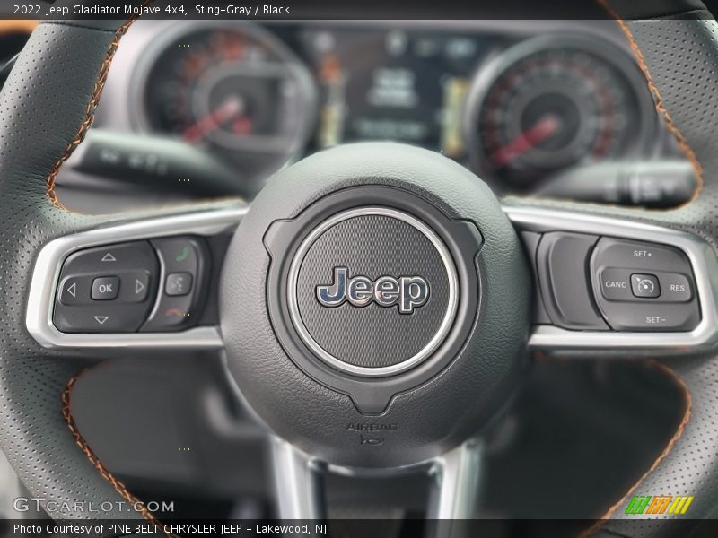  2022 Gladiator Mojave 4x4 Steering Wheel