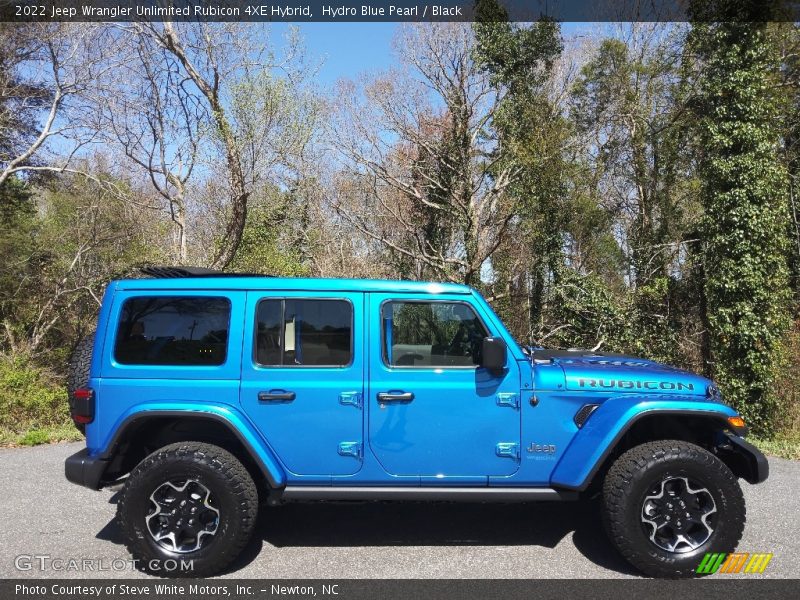  2022 Wrangler Unlimited Rubicon 4XE Hybrid Hydro Blue Pearl