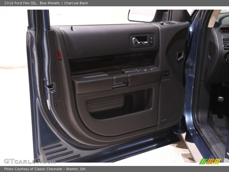 Blue Metallic / Charcoal Black 2019 Ford Flex SEL