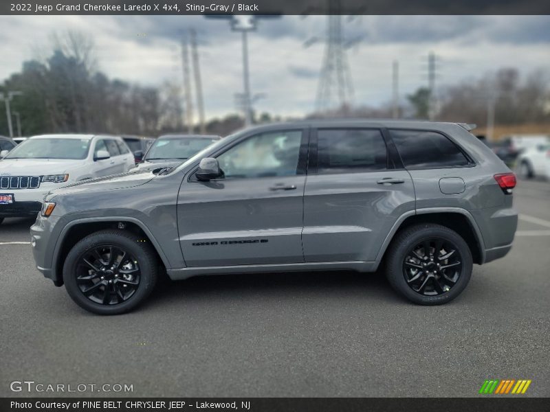 Sting-Gray / Black 2022 Jeep Grand Cherokee Laredo X 4x4
