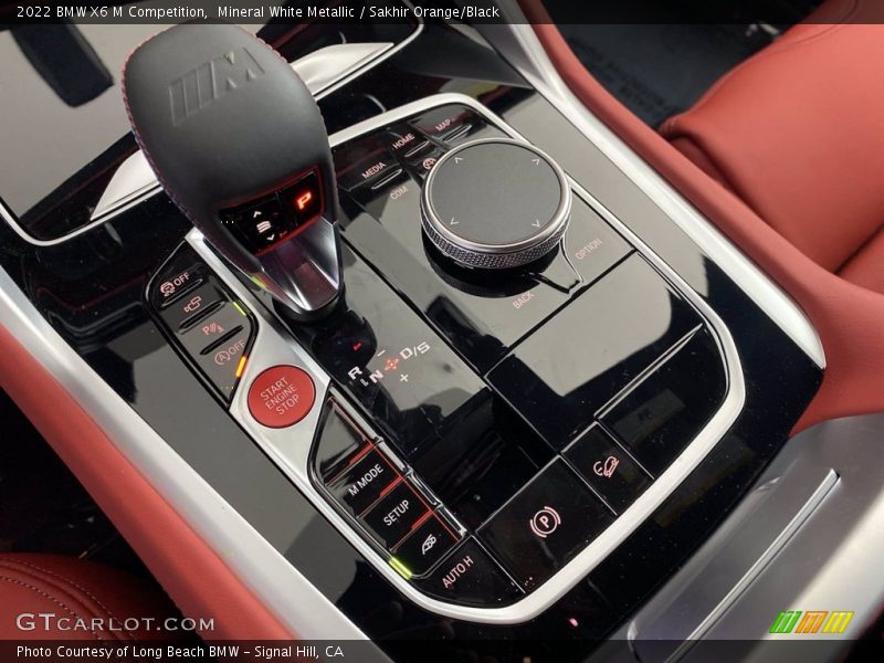  2022 X6 M Competition 8 Speed Automatic Shifter