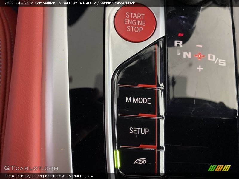 Controls of 2022 X6 M Competition