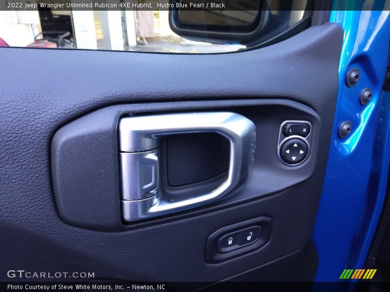 Hydro Blue Pearl / Black 2022 Jeep Wrangler Unlimited Rubicon 4XE Hybrid