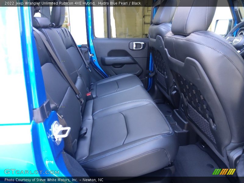 Rear Seat of 2022 Wrangler Unlimited Rubicon 4XE Hybrid