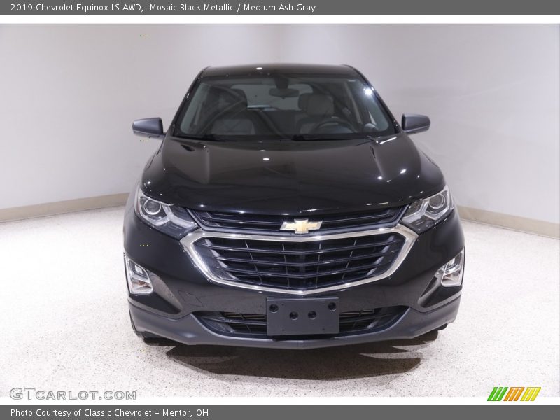 Mosaic Black Metallic / Medium Ash Gray 2019 Chevrolet Equinox LS AWD