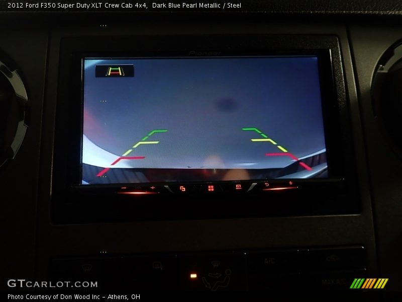 Dark Blue Pearl Metallic / Steel 2012 Ford F350 Super Duty XLT Crew Cab 4x4