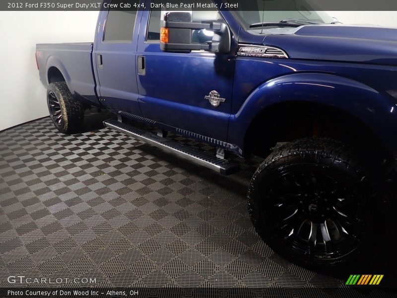 Dark Blue Pearl Metallic / Steel 2012 Ford F350 Super Duty XLT Crew Cab 4x4