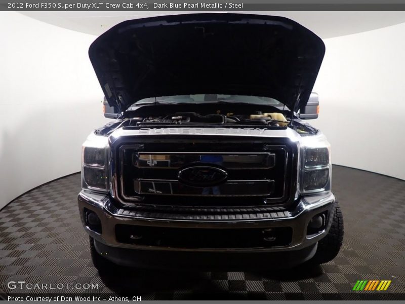 Dark Blue Pearl Metallic / Steel 2012 Ford F350 Super Duty XLT Crew Cab 4x4