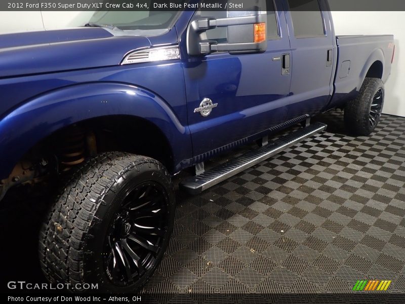 Dark Blue Pearl Metallic / Steel 2012 Ford F350 Super Duty XLT Crew Cab 4x4