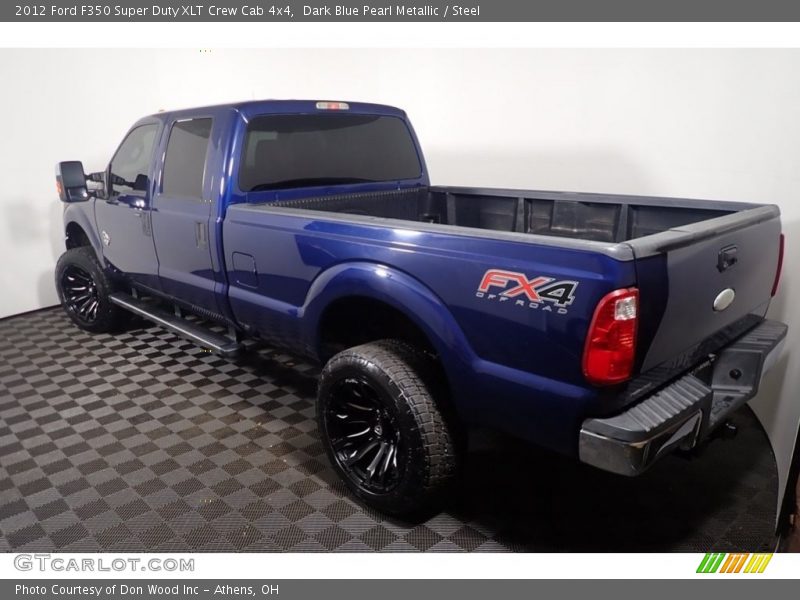 Dark Blue Pearl Metallic / Steel 2012 Ford F350 Super Duty XLT Crew Cab 4x4