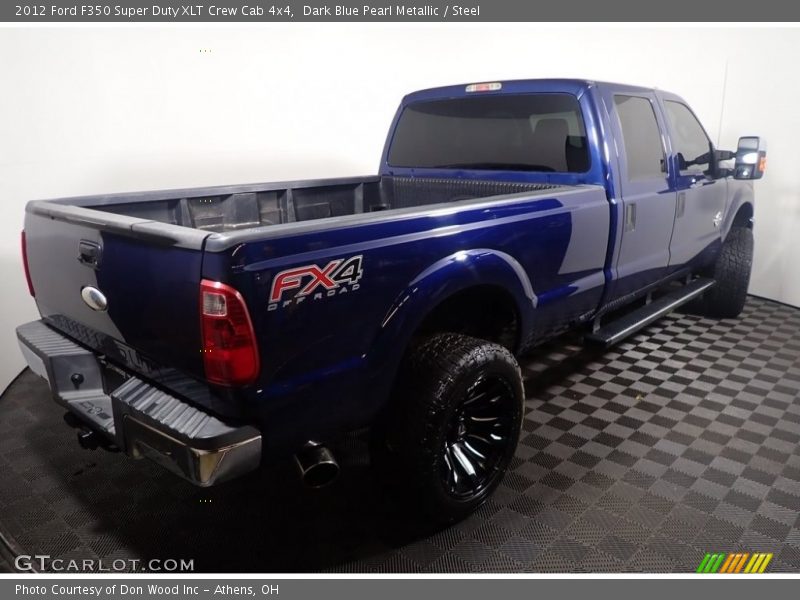 Dark Blue Pearl Metallic / Steel 2012 Ford F350 Super Duty XLT Crew Cab 4x4