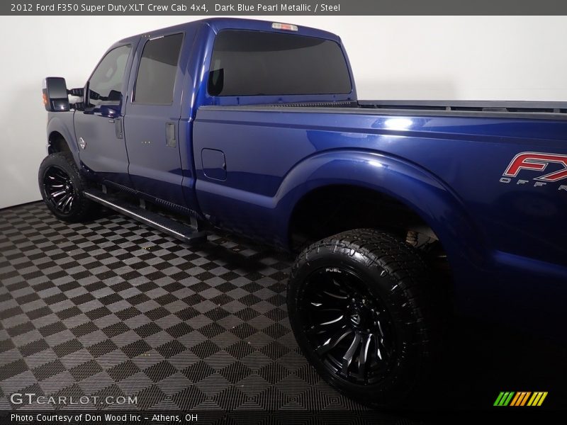 Dark Blue Pearl Metallic / Steel 2012 Ford F350 Super Duty XLT Crew Cab 4x4