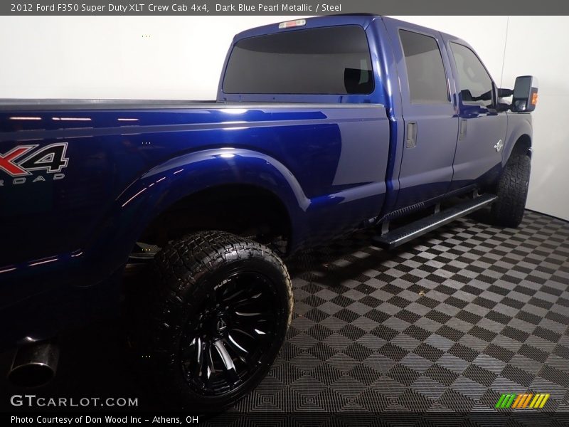 Dark Blue Pearl Metallic / Steel 2012 Ford F350 Super Duty XLT Crew Cab 4x4