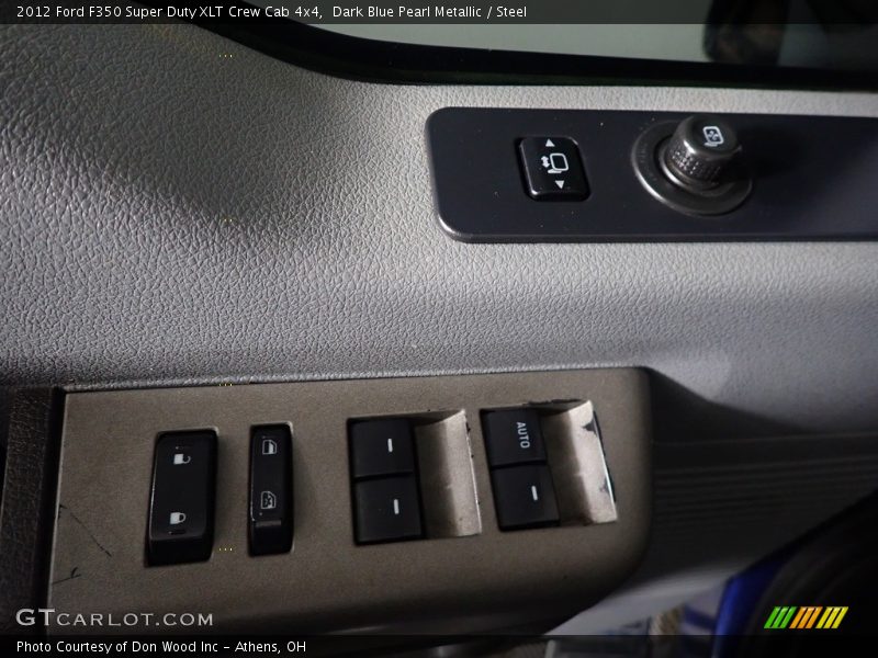 Dark Blue Pearl Metallic / Steel 2012 Ford F350 Super Duty XLT Crew Cab 4x4