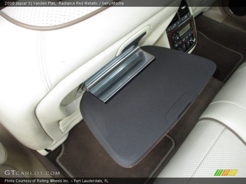 Radiance Red Metallic / Ivory/Mocha 2008 Jaguar XJ Vanden Plas