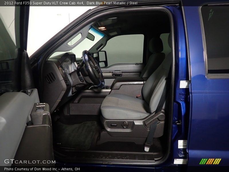 Dark Blue Pearl Metallic / Steel 2012 Ford F350 Super Duty XLT Crew Cab 4x4