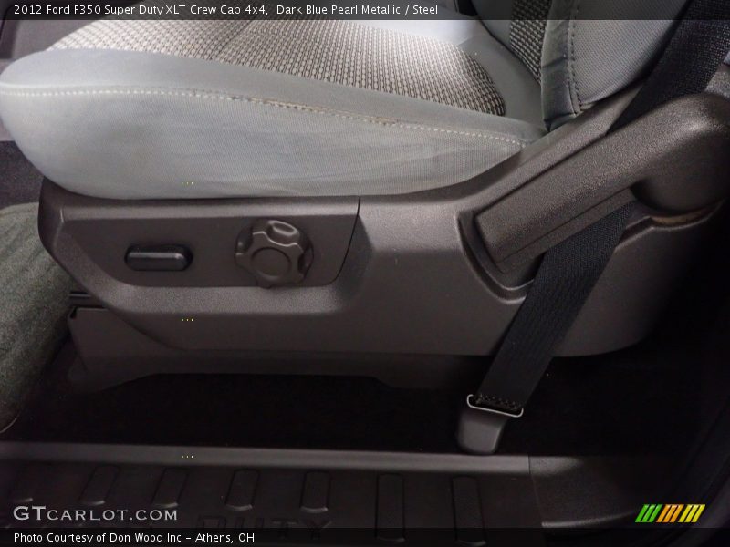 Dark Blue Pearl Metallic / Steel 2012 Ford F350 Super Duty XLT Crew Cab 4x4