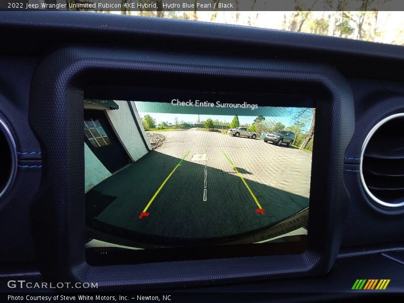 Navigation of 2022 Wrangler Unlimited Rubicon 4XE Hybrid