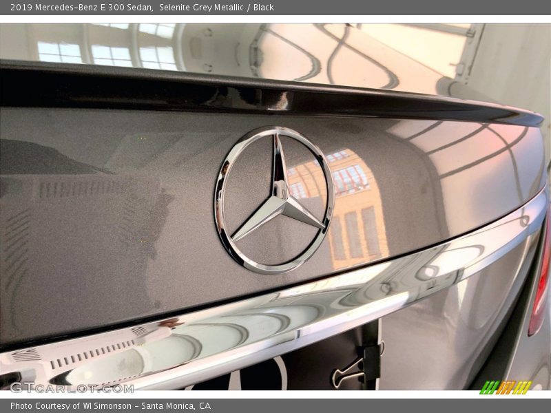 Selenite Grey Metallic / Black 2019 Mercedes-Benz E 300 Sedan