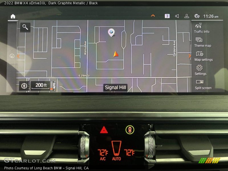 Navigation of 2022 X4 xDrive30i