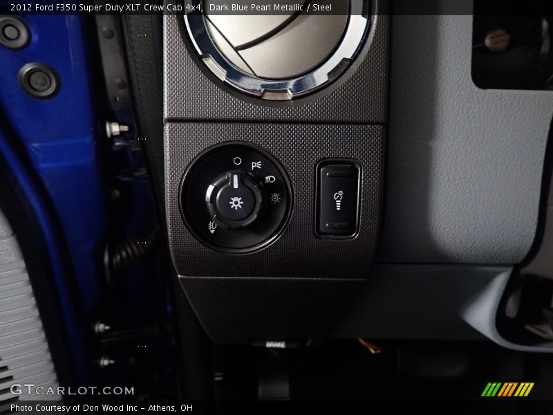 Dark Blue Pearl Metallic / Steel 2012 Ford F350 Super Duty XLT Crew Cab 4x4