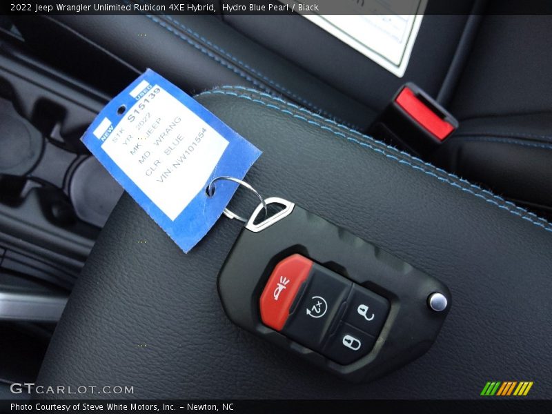Keys of 2022 Wrangler Unlimited Rubicon 4XE Hybrid