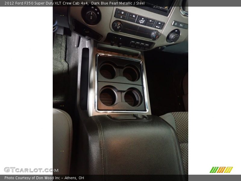 Dark Blue Pearl Metallic / Steel 2012 Ford F350 Super Duty XLT Crew Cab 4x4