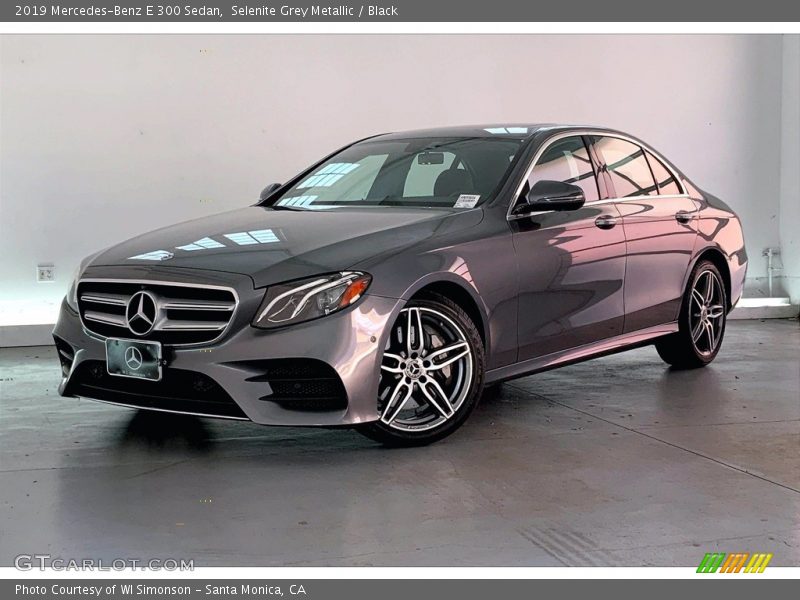 Selenite Grey Metallic / Black 2019 Mercedes-Benz E 300 Sedan