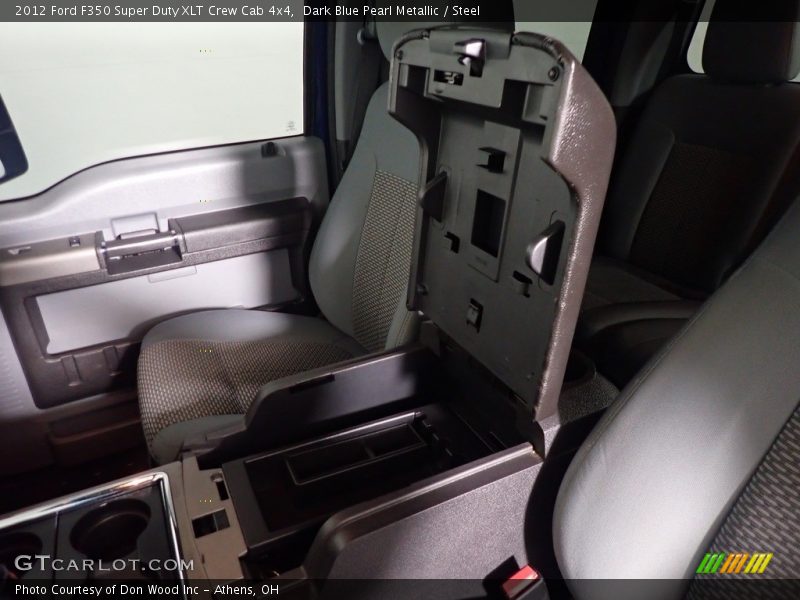 Dark Blue Pearl Metallic / Steel 2012 Ford F350 Super Duty XLT Crew Cab 4x4