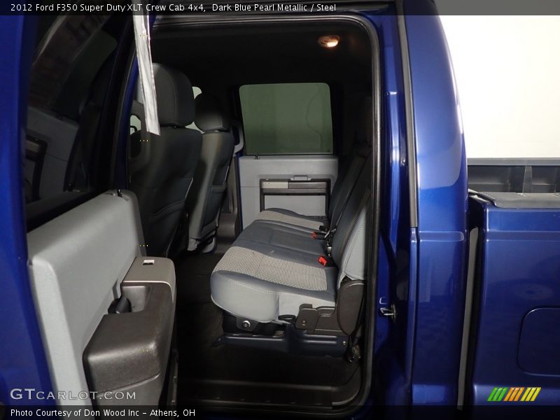 Dark Blue Pearl Metallic / Steel 2012 Ford F350 Super Duty XLT Crew Cab 4x4