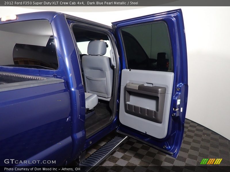 Dark Blue Pearl Metallic / Steel 2012 Ford F350 Super Duty XLT Crew Cab 4x4