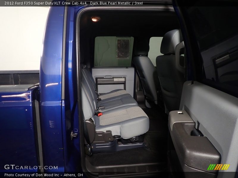 Dark Blue Pearl Metallic / Steel 2012 Ford F350 Super Duty XLT Crew Cab 4x4