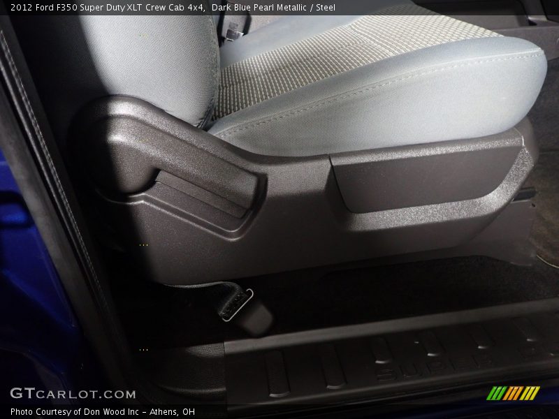 Dark Blue Pearl Metallic / Steel 2012 Ford F350 Super Duty XLT Crew Cab 4x4