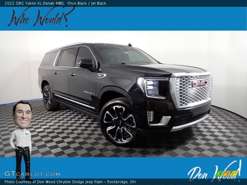 Onyx Black / Jet Black 2022 GMC Yukon XL Denali 4WD