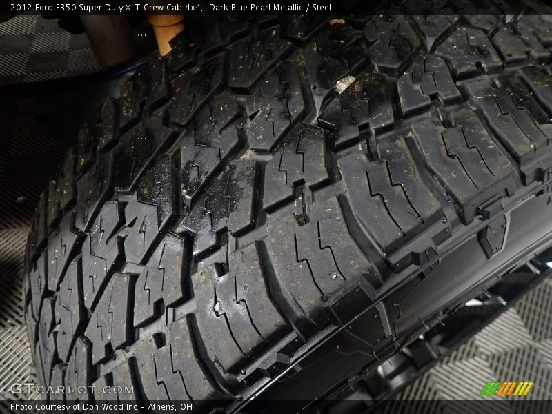 Dark Blue Pearl Metallic / Steel 2012 Ford F350 Super Duty XLT Crew Cab 4x4